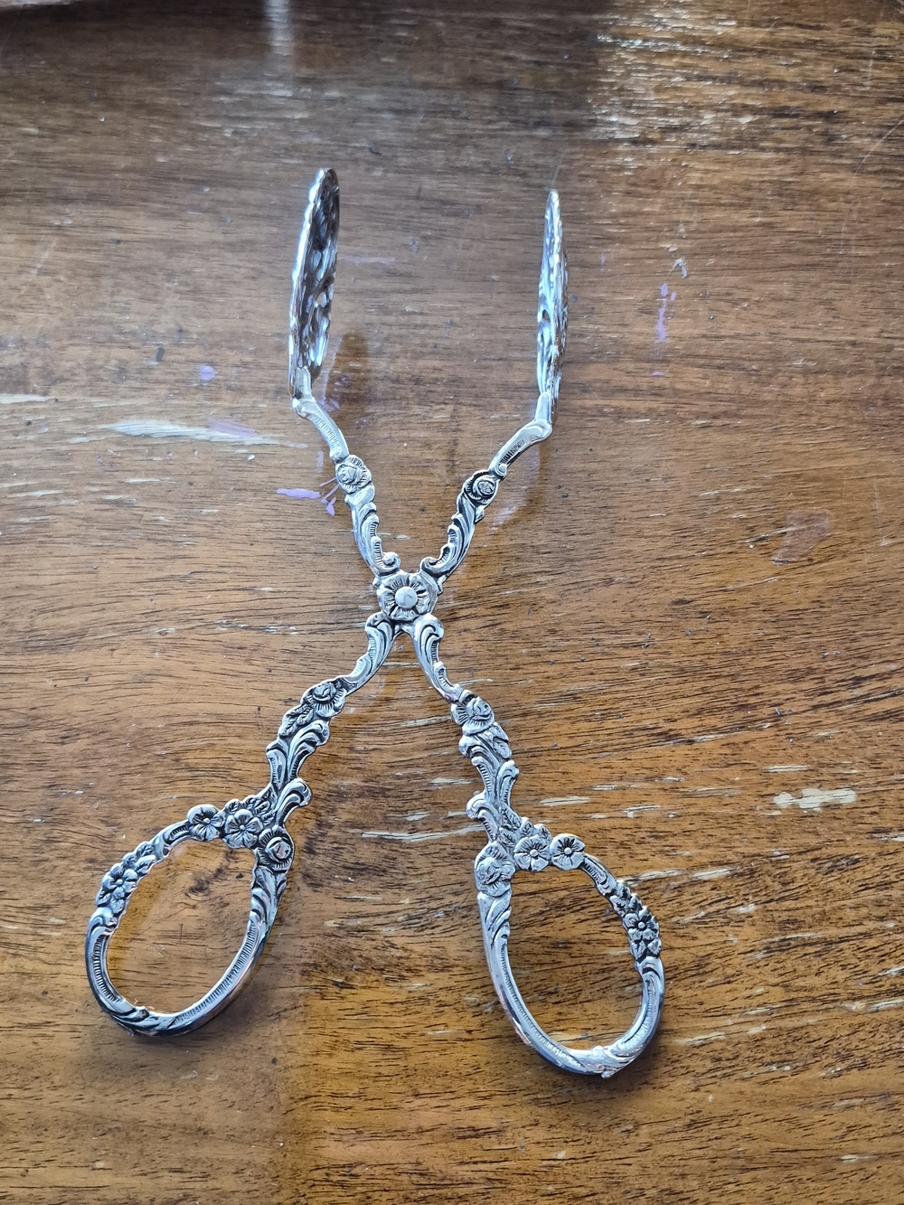 Original Antiko Silver Plated Hildesheimer Rose - Serving Tongs